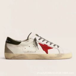 thumbnail for Classic and versatile Korean GG casual dirty shoes men's and women's board shoes are made of old stars to increase the height of dirty dirty cowhide white shoes