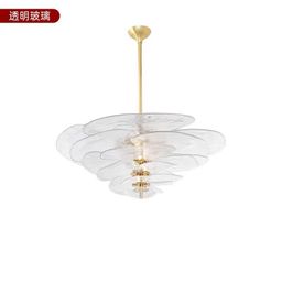 thumbnail for French vintage Murano vintage designer living room dining room staircase bedroom feeling glass chandelier