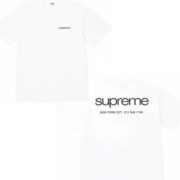 thumbnail for versão pesada 260g marca de moda de rua europeia e americana FW25 Snow White Tee Snow White camiseta de manga curta