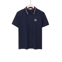 thumbnail for Cross-Border Dropshipping Embroidered Polo Shirt Men's T-Shirt Short Sleeve 2026 Summer New Japanese Fashion Trendy Brand Short Sleeve Versatile