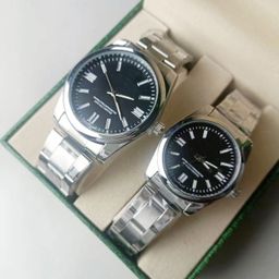 thumbnail for Oyster Perpetual Fruit Watch Men's Women's Non-Mechanical Gift Fashion Steel Strap Quartz Watch Wholesale Couple Watch