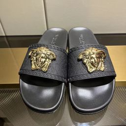 thumbnail for Men's slippers, student couple slippers, home anti-slip, foreign trade, EVA hole shoes, new versatile lightweight sandals