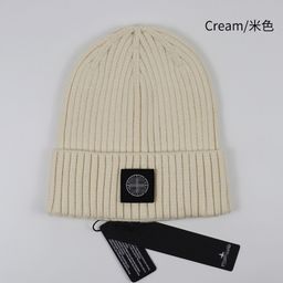 thumbnail for European and American Foreign trade autumn and winter New knitted hat unisex solid color warm thick wool hat cold hat pullover