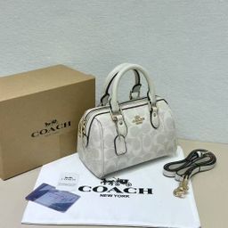 thumbnail for Kouc New Rowan Boston Women's Bag Classic Retro Vintage Mini Pillow Bag Handheld Shoulder Crossbody Bag