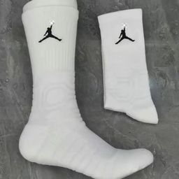 thumbnail for Meias de basquete com sola de toalha para homens, comprimento médio e longo, práticas para estudantes, antiderrapantes, absorventes de suor, de secagem rápida, respiráveis e confortáveis.