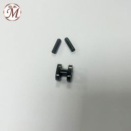 thumbnail for Stainless steel I-shaped buckle H buckle, gold shop leather cord bracelet buckle, built-in rubber ring, two-way adjustment, 3D hard gold wristband for heat