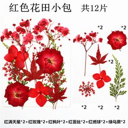 thumbnail for Triumphant diy glue drop mold plant dried flower embossed material real flower leaf specimen bookmark Amazon