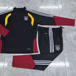 thumbnail for Uniformes de Treinamento de Futebol da Seleção Nacional 2526, Novo Estilo para Adultos e Crianças, Brasil, Alemanha, Itália, Espanha, Argentina