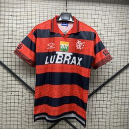 thumbnail for Retro Football Jerseys Flamenge Special Version Long-Sleeved Jerseys Host and Guest Field Reception Delivery Cross-Border Factory Direct Sales