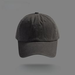 thumbnail for Men's and women's four-season solid color peaked hats, simple and versatile baseball caps, soft tops, curved brims, small hats, large brimmed hats