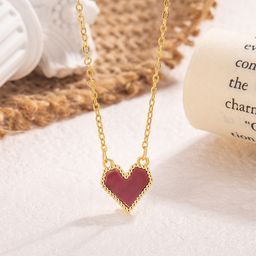 thumbnail for New multi-layer colored irregular gravel necklace ethnic style niche simple necklace Mangxing love necklace for women