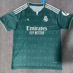 thumbnail for 2627 Fan Edition Club Football Jersey, Arsenal, Manchester City, Barcelona, Paris, AC, Bayern, Miami Short-Sleeve Jersey