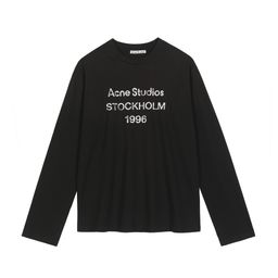 thumbnail for The three standards are complete, the real shot acne letters are correct, 2025 spring and autumn, the new AC1996 is made of old tea, dyeing, anti-hiccup, T-long sleeves