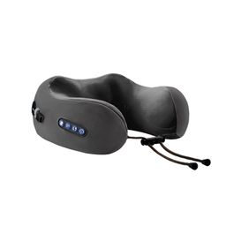 thumbnail for Multifunctional U-shaped Pillow Memory Foam Portable Car Travel Electric Neck Cervical Massager U-shaped Massage Pillow