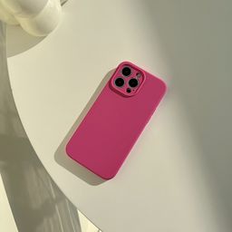 thumbnail for Liquid Silicone 17Pro Max Is Suitable for Iphone16 Mobile Phone Case, Apple 13 Pure Color 12/11 Classy 14Plus
