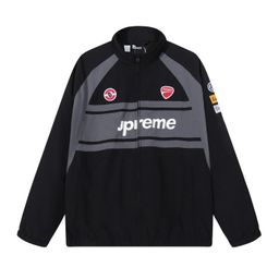 thumbnail for Ducati Jacket Soccer Jersey Ducati Co-Branded Printed Football Uniform Loose Sports Short-Sleeved T-Shirt