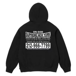 thumbnail for 24FW Arc Crewneck Hooded Sweatshirt American Street Brand Letter Embroidered Sweatshirt