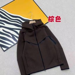 thumbnail for 25 Spring and Autumn Casual Sports Laminated TECH FIECE Technology Zipper Set Jacket Sweatpants 950+496