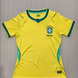thumbnail for Uniforme de futebol feminino slim versão tailandesa da Argentina, Brasil, Paris, Inglaterra, time, clube, uniforme de futebol 2324.