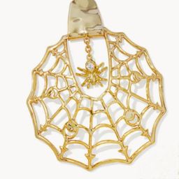 thumbnail for European and American independent station pumpkin candy necklace female stud earrings skull necklace female resin ins style necklace
