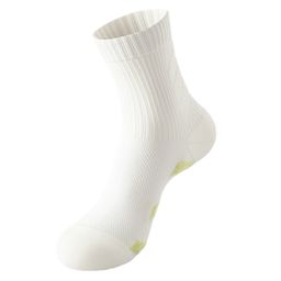 thumbnail for Women's Mid-Calf Professional Sports Cycling Running Towel Bottom Thickened Shock-Absorbing Jump Rope Fitness Badminton Tennis Socks