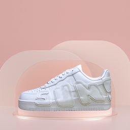 thumbnail for Puro original Cactus Plant Flea Market X AF1, CPFM joint air force tênis de basquete de ar grande