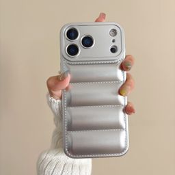 thumbnail for For iPhone 17Promax Phone Case, Apple 16 Liquid Down Jacket 15PRO Drop Resistant Protective Case