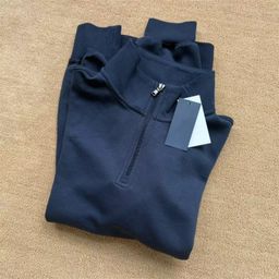 thumbnail for Rl Ralph Lauren Logo Embroidery Men's Autumn/Winter Loose Half-Zip Long-Sleeve Pullover Sweatshirt