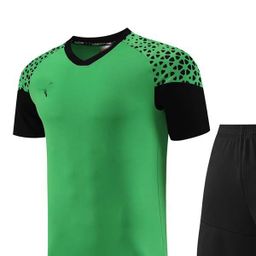 thumbnail for 2425 Summer Round Neck Fashion Fitness Running Basketball Soccer Trackwear Short Sleeve Competition Training Team Uniform Set