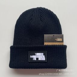 thumbnail for Foreign trade wholesale trendy brand knitted hats, Japanese casual woolen hats, men's and women's warm pullover hats, letters, versatile cold hats