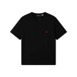 thumbnail for RL~ Cross-border 2026 Ralph Lauren Classic Nine-Color Pony Collar Cotton Crew Neck Short Sleeve T-shirt Goddess Outfit