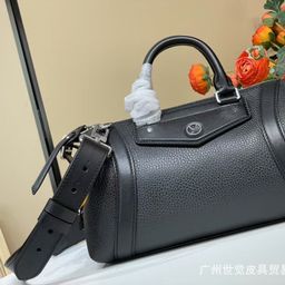 thumbnail for Sense of luxury, light luxury, one-shoulder cross-body bag, women's 2025 new niche commuter pillow bag, large-capacity cylindrical second-hand bag