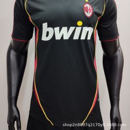 thumbnail for Camisa retrô versão nostálgica versão seleção nacional versão clube versão liga clássica manga curta roupa masculina Real Madrid Celtic