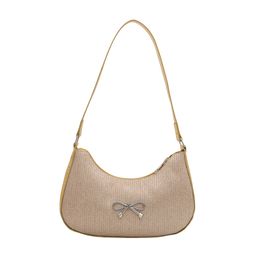 thumbnail for This year's popular bag women's 2025 new high-end fashion one-shoulder armpit bag niche design armpit dumpling bag