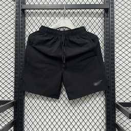 thumbnail for Shorts de secagem rápida com logotipo da nova marca de verão, calções masculinos com microelástico, absorventes de suor, para treino de futebol e basquete, atacado.