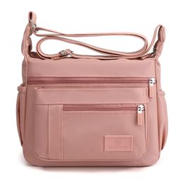 thumbnail for 2022 new all-match bag women's waterproof nylon cloth backpack casual canvas bag large capacity mother women's bag