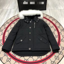 thumbnail for Canadian Palm Moose 3Q Jacket Men&#039;s Scissors Down Jacket Fox Fur Winter Warm Jacket