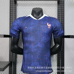 thumbnail for 26 World Cup Jerseys Germany Argentina Portugal Spain Player Version France Brazil National Team Football Uniforms