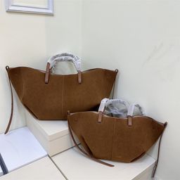 thumbnail for French niche design pole new trend frosted tote bag hand wing bag large capacity women's bag armpit bag