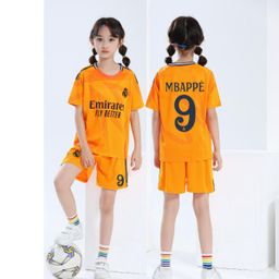 thumbnail for 2324-25 Real Madrid Football Uniforms, Barcelona Messi, Portugal Ronaldo, Neymar Star Number Jerseys, Kidsren's Football Uniforms