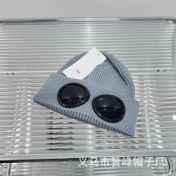 thumbnail for New Cp Pilot Autumn and Winter Knitted Hat for Men and Women Warm Korean Style Couple Woolen Hat Knitted Hat