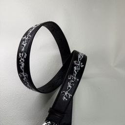 thumbnail for Ch Cross Color Crow Belt Classic Belt Men's and Women's Jeans Belt Retro Fashion Belt Trendy Belt