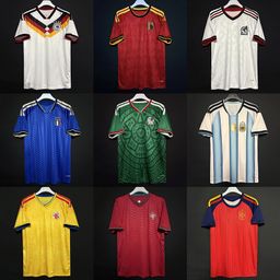 thumbnail for 2026 World Cup football uniforms, Argentina, Germany, Portugal, Spain, Mexico, Belgium national team jerseys