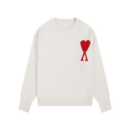 thumbnail for Autumn and winter new turtleneck love sweater men's and women's striped youth peach heart cross-border foreign trade casual pullover knitwear