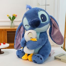 thumbnail for Stitch Hug Duck Cyber Celebratory Plush Toy Stitch Large Doll