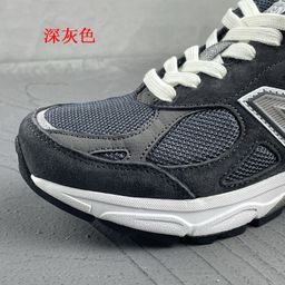 thumbnail for Nb Shoes 990V3 American Original Gray Men&#039s Shoes in Stock Jjjj Green Women&#039s Shoes Navy Blue Casual Retro Jogging Shoes