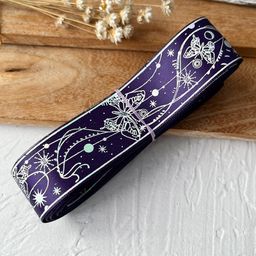 thumbnail for Butterfly Color, Pain Bag, Ribbon, Ribbon, Plain Silver Webbing, DIY Hot Stamping Material, Gumei Lace Accessories