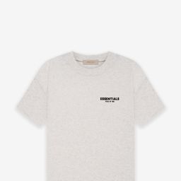 thumbnail for 2022Ss Short-Sleeved T-Shirt Black Flocked Essentials Trendy Brand Sweatshirt Jersey T-Shirt Cross-Border
