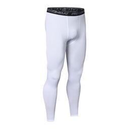 thumbnail for Basketball Fitness Training Bottoming Tight Pants High Elastic Breathable Quick-drying Cropped Pants Running Shorts