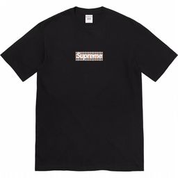 thumbnail for Street American Fashion Brand BOX Short tee Cross Classic Los Angeles Cashew Letters Short-sleeved T-shirt Loose TEE